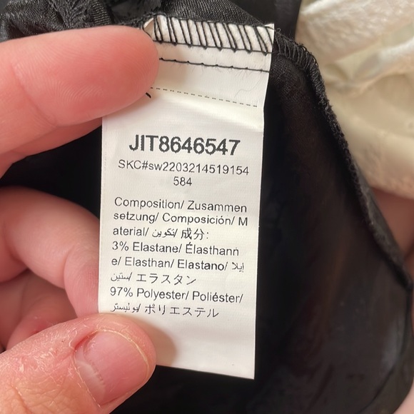 Cowl Neck Black Midi Dress - Picture 5 of 6